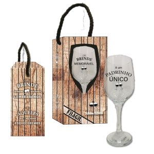 COPO VINHO «PADRINHO» C/CX
