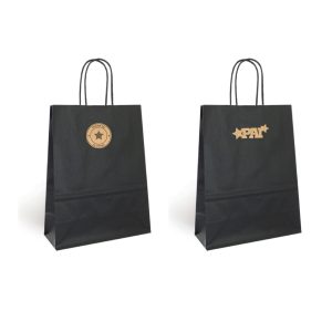 SACO PAPEL PRETO 24X12X31 PAI